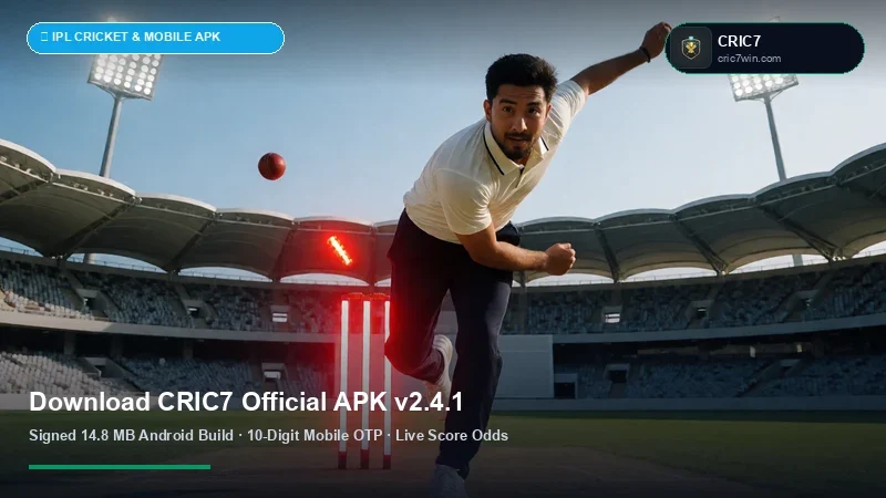 Cric7 Official Android APK v3.1.2 Download & Installation